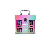 MYA Cosmetics - MYA Transparent Makeup Case | Children's Makeup Set with Eye Shadows, Blush, Lip Glosses and Nail Polishes | Portable Case