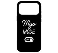Mya Mode On Name Case for iPhone 17 Pro Max