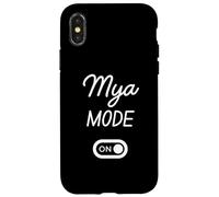 Mya Mode On Name Case for iPhone X/XS