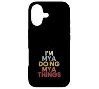 Mya Name Mya Personalized Name First Given Case for iPhone 17