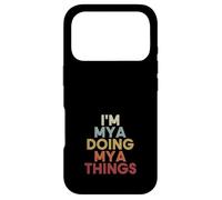 Mya Name Mya Personalized Name First Given Case for iPhone 17 Pro