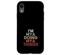 Mya Name Mya Personalized Name First Given Case for iPhone XR