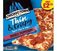 MyAfricaStore PM 2.75 Chicago Town Thin one Double Pepperoni 6x325g