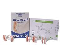 MYAID RhinoPinch Nasal/Nose Clips, First Aid for Nose Bleeds (Epistaxis) - Pack of 5