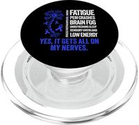 Myalgic Encephalomyelitis Warrior PopSockets PopGrip for MagSafe