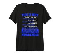 Myalgic Encephalomyelitis Warrior Premium T-Shirt