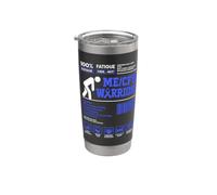 Myalgic Encephalomyelitis Warrior Stainless Steel Insulated Tumbler