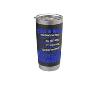 Myalgic Encephalomyelitis Warrior Stainless Steel Insulated Tumbler