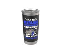 Myalgic Encephalomyelitis Warrior Stainless Steel Insulated Tumbler