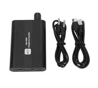 MYANEYPUO Portable HiFi Headphone Amplifier, Wireless Earphone AMP with Volume Adjustment and Bass Control, Rechargeable 3.5mm HiFi Audio Amplifier for MP3 MP4 Phone Music Player, Aluminum A