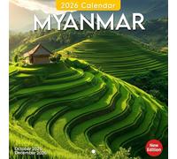 Myanmar Calendar 2026: Golden Temples, Ancient Cities & Daily Life