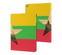 Myanmar Flag Burma Nature Case Compatible with iPad 10th (10.9in) 9th / 8th / 7th Generation (2021/2020/2019)