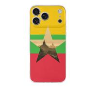 Myanmar Flag Burma Nature Phone Case Basic Cover | Compatible with iPhone 18 Pro Max with Lanyard Hole Drop Protection