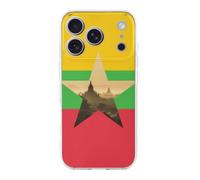Myanmar Flag Burma Nature Phone Case Basic Cover | Compatible with iPhone 18 Pro with Lanyard Hole Drop Protection