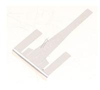 MyApplianceSpares Evaporator Drain Clip SVC for Samsung Fridge Freezer RB31FEJNDSA