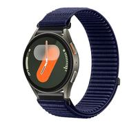 MYAPULUA 20mm Nylon Strap for Samsung Galaxy Watch 7/6/5/4/FE 40mm 44mm/Galaxy Watch 6/4 classic Straps 47mm 43mm 46mm 42mm/5 pro 45mm/active 2,Fabric Wristband Sport Loop Correa Band for Women Men