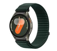 MYAPULUA 20mm Nylon Strap for Samsung Galaxy Watch 7/6/5/4/FE 40mm 44mm/Galaxy Watch 6/4 classic Straps 47mm 43mm 46mm 42mm/5 pro 45mm/active 2,Fabric Wristband Sport Loop Correa Band for Women Men