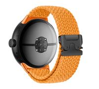 MYAPULUA Braided Solo Loop for Google Pixel Watch 3 45 mm Bracelet/Pixel Watch 2/1 Bracelet 41 mm Men/Women, Parachute Closure, Elastic Nylon Sports Bracelet, Pixel watch 3/2/1 41mm, Nylon, No