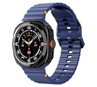 MYAPULUA for Samsung Galaxy Watch Ultra Strap 47mm,Silicone Sport Straps No Gap Band Men Women Bracelet Armband for Samsung Galaxy Watch 7 Ultra Strap