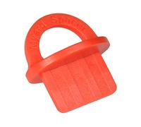 Myard Red 20 Packs 1/8 Inch Deck Spacer with Bright Color Easily Spotting, Easy Pull, Deck Board Jig Spacer Rings for Pressure Treated, Composite, PVC, Plank, Hardwood Decking Tool (DJS3.2)
