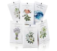 MYARO 12 Packs Scented Sachets for Drawer and Closet, Long-Lasting Sachets Bags Home Fragrance Sachet 6 Scents Option- Lavender, Rose, Jasmine, Ocean, Gardenia, Lily