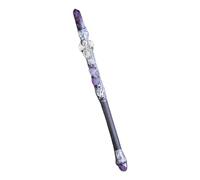 MYAROMA FINDINGS Handcrafted Amethyst Crystal Magic Wand Witch Fairy Wand Cosplay Magic Style A