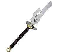 MYAROMA FINDINGS Life Size Inverted Spear of Heaven for JJK Toji Fushiguro Cosplay Foam Weapon Anime Toji Fushiguro Maki Cosplay Props Silver, Silver, Default