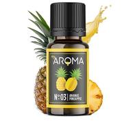 myAROMA flavour drops - Ananas 10ml, flavour drops zuckerfrei, kalorienfrei & vegan, natürliches Lebensmittelaroma ohne künstliche Farbstoffe für Backen, Essen und Trinken, Nr. 03