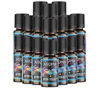 myAROMA Flavour Drops - Aroma Boost 17 x 10 ml, Flavour Drops Sugar-Free, Calorie Free & Vegan, Natural Food Flavour without Artificial Colours for Baking, Food and Drinking, No. 99