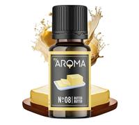 myAROMA flavour drops - Butter 10ml, flavour drops zuckerfrei, kalorienfrei & vegan, natürliches Lebensmittelaroma ohne künstliche Farbstoffe für Backen, Essen und Trinken, Nr. 08