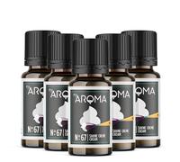 myAROMA Flavour Drops - Cream Cream 5 x 10 ml, Flavour Drops Sugar-Free, Calorie Free & Vegan, Natural Food Flavour without Artificial Colours for Baking, Food and Drinking, No. 67
