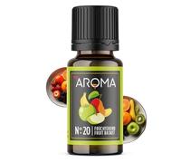 myAROMA flavour drops - Früchtekorb 10ml, flavour drops zuckerfrei, kalorienfrei & vegan, natürliches Lebensmittelaroma ohne künstliche Farbstoffe für Backen, Essen und Trinken, Nr. 20