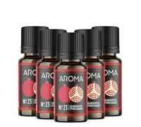 myAROMA Flavour Drops - Garantapfel 5 x 10 ml, Flavour Drops Sugar-Free, Calorie Free & Vegan, Natural Food Flavour without Artificial Colours for Baking, Food and Drinking, No. 23