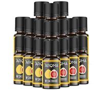 myAROMA Flavour Drops - Grapefruit 17 x 10 ml, Flavour Drops Sugar-Free, Calorie Free & Vegan, Natural Food Flavour Without Artificial Colours for Baking, Food and Drinking, No. 24