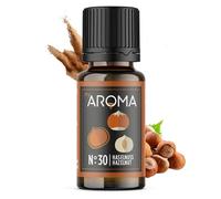 myAROMA flavour drops - Haselnuss 10ml, flavour drops zuckerfrei, kalorienfrei & vegan, natürliches Lebensmittelaroma ohne künstliche Farbstoffe für Backen, Essen und Trinken, Nr. 30