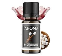 myAROMA flavour drops - Marshmallow 10ml, flavour drops zuckerfrei, kalorienfrei & vegan, natürliches Lebensmittelaroma ohne künstliche Farbstoffe für Backen, Essen und Trinken, Nr. 52