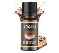 myAROMA flavour drops - Nuss-Nougat 10ml, flavour drops zuckerfrei, kalorienfrei & vegan, natürliches Lebensmittelaroma ohne künstliche Farbstoffe für Backen, Essen und Trinken, Nr. 55