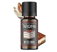 myAROMA flavour drops - Tiramisu 10ml, flavour drops zuckerfrei, kalorienfrei & vegan, natürliches Lebensmittelaroma ohne künstliche Farbstoffe für Backen, Essen und Trinken, Nr. 72
