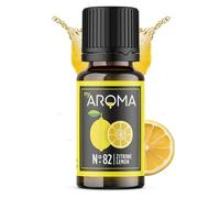 myAROMA flavour drops - Zitrone 10ml, flavour drops zuckerfrei, kalorienfrei & vegan, natürliches Lebensmittelaroma ohne künstliche Farbstoffe für Backen, Essen und Trinken, Nr. 82
