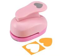 MyArTool 1.5 Inch Heart Paper Punch - Press Down to Punch Out a Clean, Even Heart Every Time - Perfect for Adding Detail to Gift Tags, Greeting Cards, and DIY Party Decorations