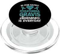 Myasthenia Gravis Awareness Support Family PopSockets PopGrip for MagSafe