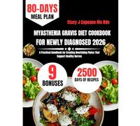 Myasthenia Gravis Diet Cookbook For Newly Diagnosed 2026: A Practical Handbook for Creating Nourishing Plates That Support Healthy Nerves (Stacy J. Capuano Ms Rdn Nutrition Diet Guide Series)