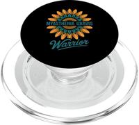 Myasthenia Gravis Warrior Sunflower Awareness PopSockets PopGrip for MagSafe