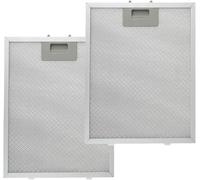 MYAYD 2 Pack Cooker Hood Filter 320 x 260 mm, 5-Layer Aluminum Mesh Extractor Hood Filter for Kitchen Replacement Net Extractor Vent, Universal Compatible with Whirlpool, Ikea, Jenn Air Range Hoods