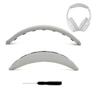 MYAYD 2-Pack Replacement Headband Cushion Pad Compatible with Bose QC35, QC35II, QC45, QC SE Headphones, Headset Head Top Cushion Cover Repair Part (White)