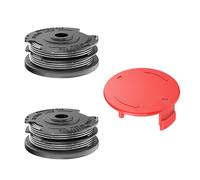 MYAYD 2 Pcs Replacement Spool Trimmer Spool & Line Compatible with Bosch ART 24, 27, 30 and ART 30-36 LI Grass Trimmers, Strimmer Spool Line with 1 Trimmer Spool Cover, 3pcs