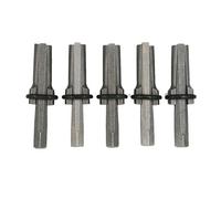 MYAYD 5pcs Rock Stone Splitter Hand Tools 16mm Dowel Wedges, Heavy Duty Manual Stone Splitter for Sculptors, Walkway, Demolition, Home Renovation