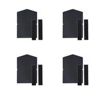 MYAYD Foam Filter Compatible with Miele 6057930/9688381, Foam Filter for Tumble Dryers Heat Pump Dryer and Condenser Dryer, Sponge Filter Foam Filter Sponge Black for Door Tumble Dryer (4)