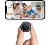 MYAYD Mini Wireless Security Camera, HD Night Vision, Motion Detection, WiFi IP Camera, Night Vision, Cloud & TF Storage, Small Home Security Nanny Cam for Monitoring