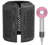 MYAYD Outer Filter Cover for Dyson Supersonic HD01 HD03 HD07 HD08 HD15 Hair Dryer Attachment, Detachable Hair Dryer Outer Strainer Filter Cage Replacement Parts (Black)